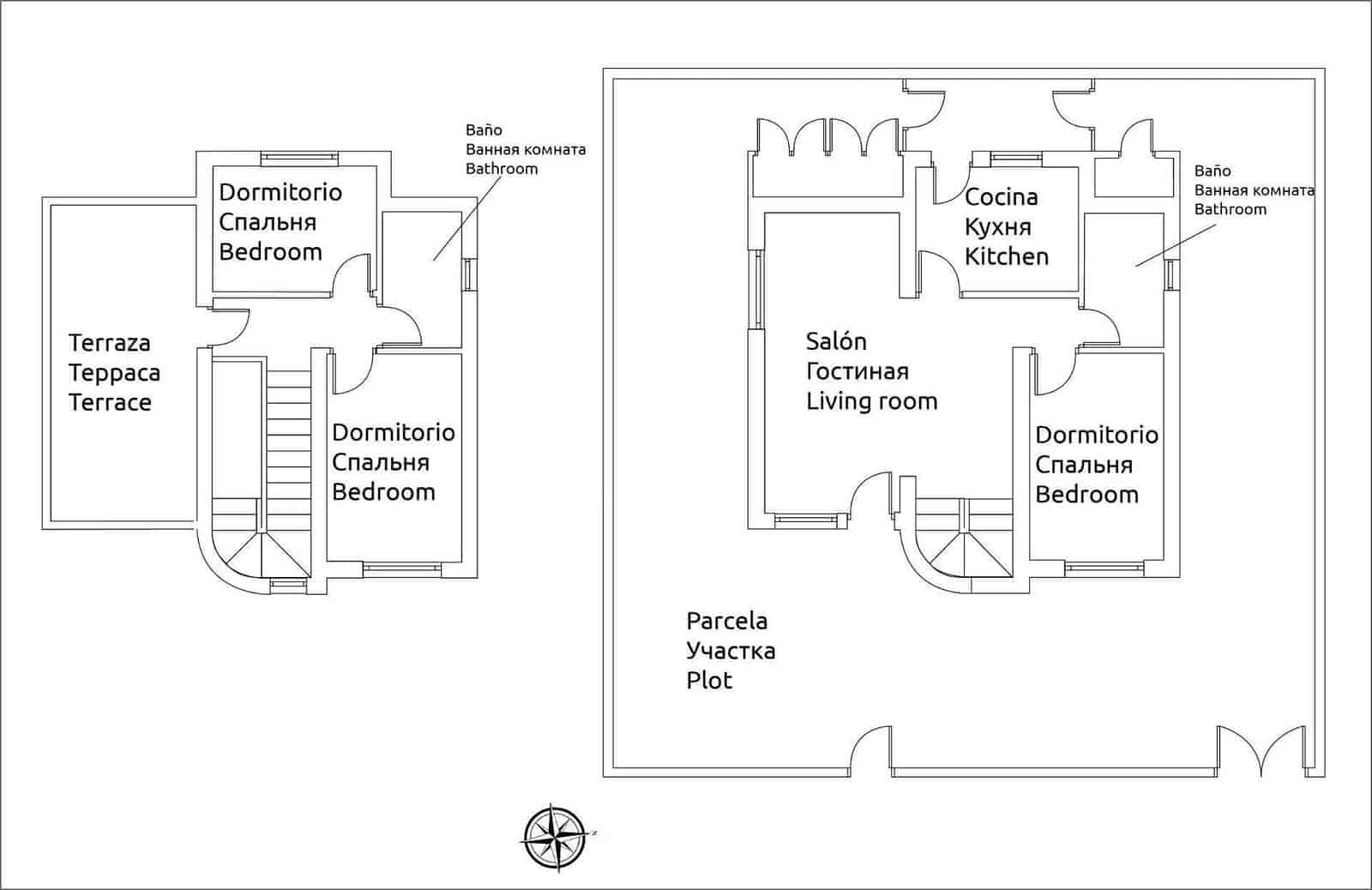 3 sovrum Villa till salu i Torrevieja med pool - 360 000 € (Ref: 5453616)