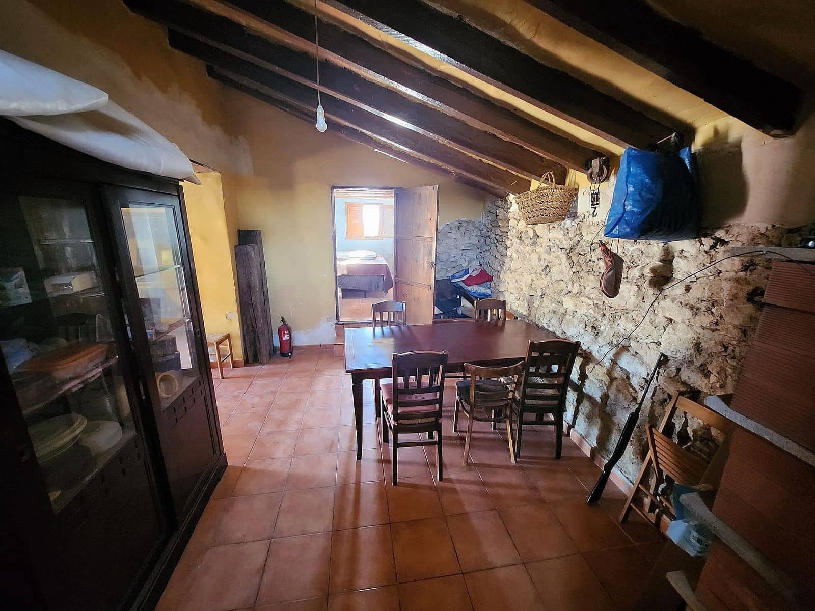 5 sypialnia Finka/Dom wiejski na sprzedaż w Caudete z basenem garażem - 145 000 € (Ref: 8649619)