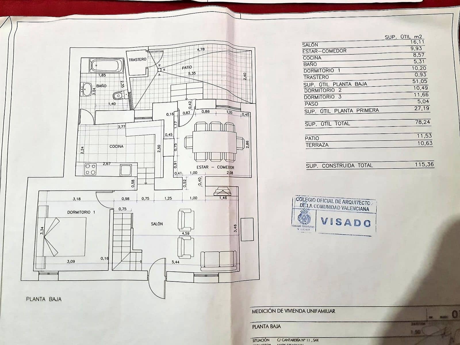 3 soveværelse Byhus til salg i Sax - € 99.950 (Ref: 8649783)