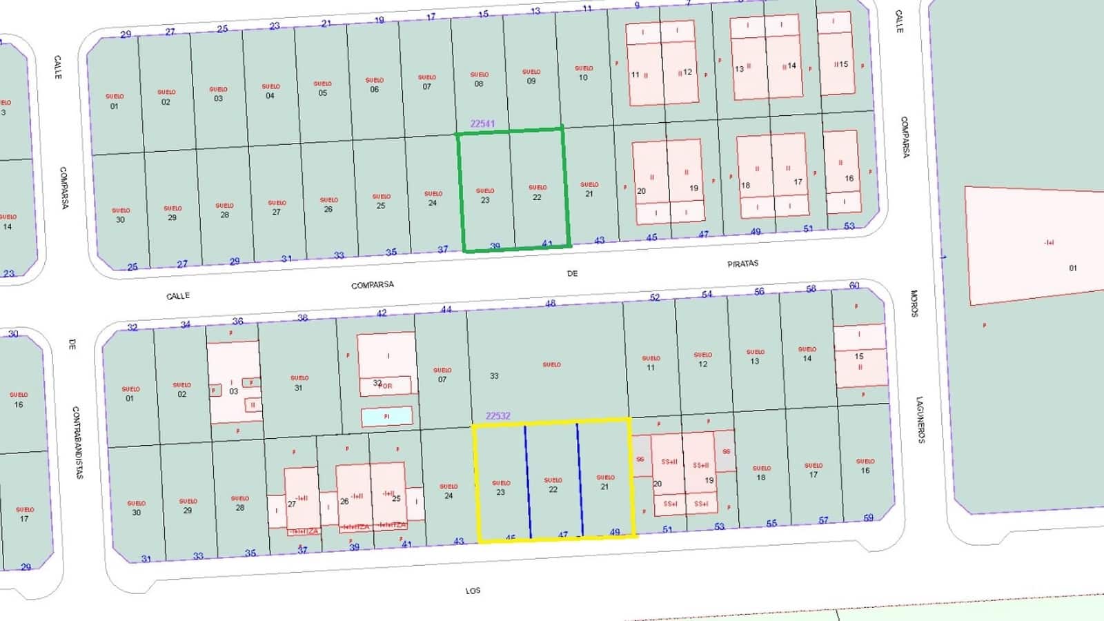 Grunde uden byggetilladelser til salg i Salinas - € 52.000 (Ref: 8680924)