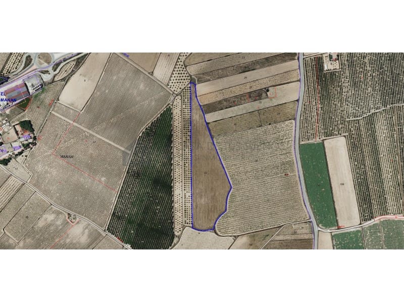 Mark till salu i Monovar / Monover - 59 900 € (Ref: 9471148)