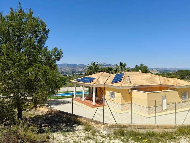 3 soverom Villa til salgs i Petrel / Petrer med svømmebasseng garasje - € 459 995 (Ref: 9819907)