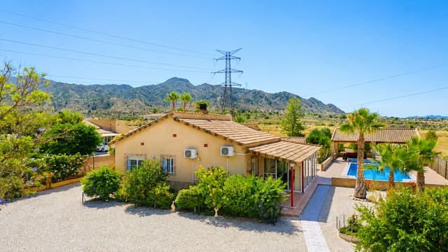 3 bedroom Villa for sale in Macisvenda, Abanilla with pool garage - € 265,000 (Ref: 9910026)