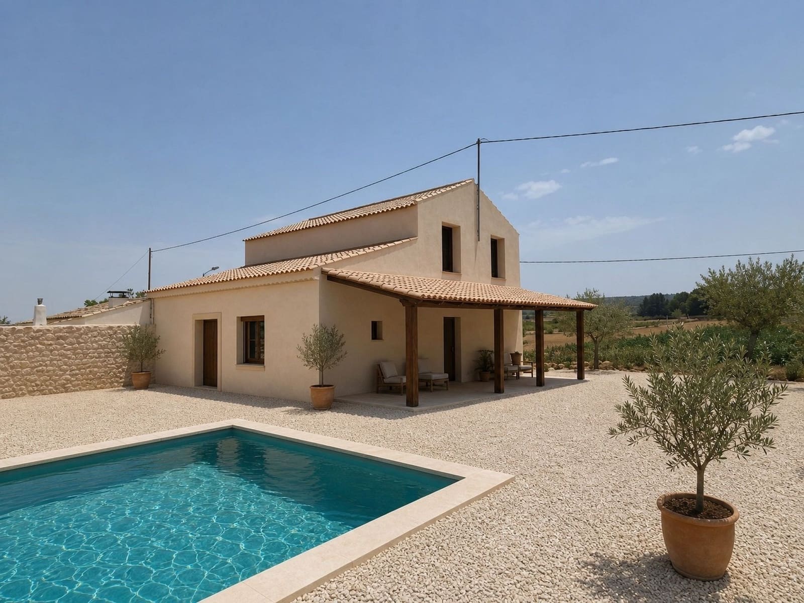 4 sovrum Finca/Hus på landet till salu i Pinoso med pool - 295 000 € (Ref: 9976770)