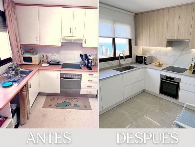 2 slaapkamer Flat te koop in Playa Poniente, Benidorm met zwembad garage - € 495.000 (Ref: 10000242)