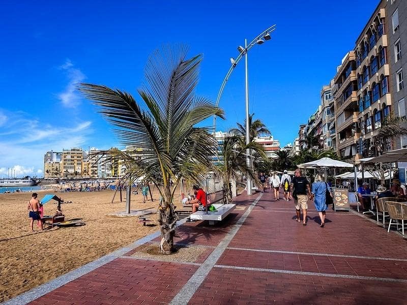 2 soveværelse Lejlighed til leje i Las Palmas de Gran Canaria - € 1.100 (Ref: 10011604)