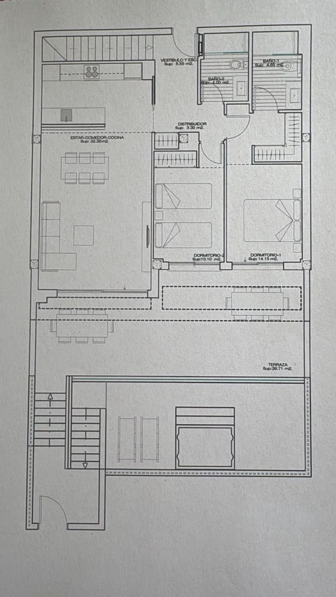 3 chambre Villa/Maison Mitoyenne à vendre à Finestrat avec piscine garage - 590 000 € (Ref: 10022620)