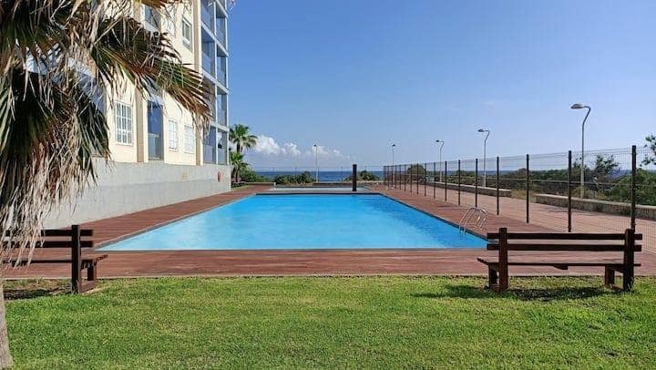 2 makuuhuone Asunto myytävänä paikassa La Manga del Mar Menor mukana uima-altaan 
autotalli - 184 000 € (Ref: 10043188)