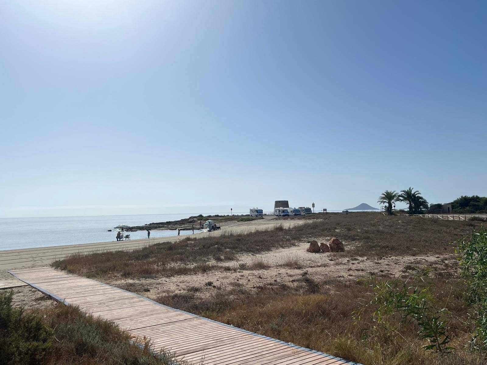2 makuuhuone Asunto myytävänä paikassa La Manga del Mar Menor mukana uima-altaan 
autotalli - 184 000 € (Ref: 10043188)