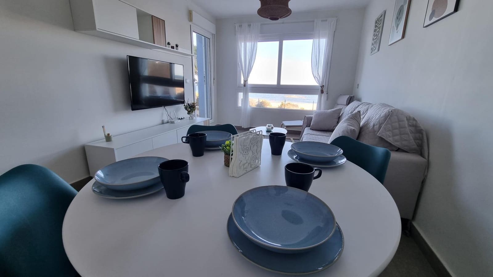 2 makuuhuone Asunto myytävänä paikassa La Manga del Mar Menor mukana uima-altaan 
autotalli - 184 000 € (Ref: 10043188)