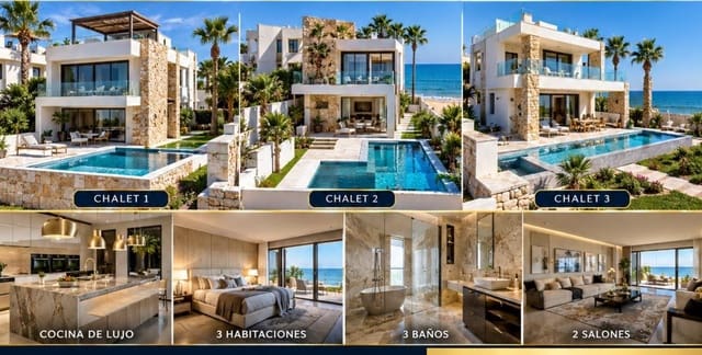 Chalet de 3 habitaciones en Matalascañas, Almonte en venta con piscina garaje - 6.000.000 € (Ref: 10102542)