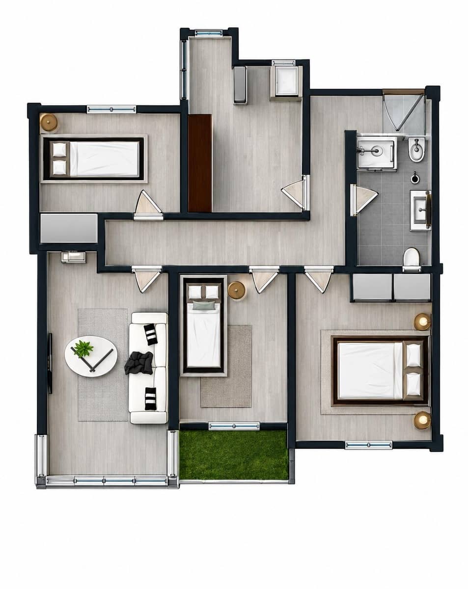 3 bedroom Apartment for sale in Ciudad Real city - € 164,000 (Ref: 10102544)