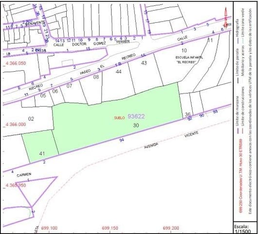 Byggegrund til salg i Godelleta - € 819.400 (Ref: 10139898)