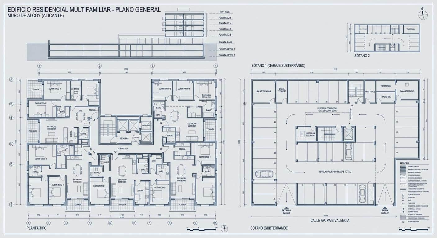 Building Plot for sale in Muro de Alcoy - € 293,000 (Ref: 10148937)