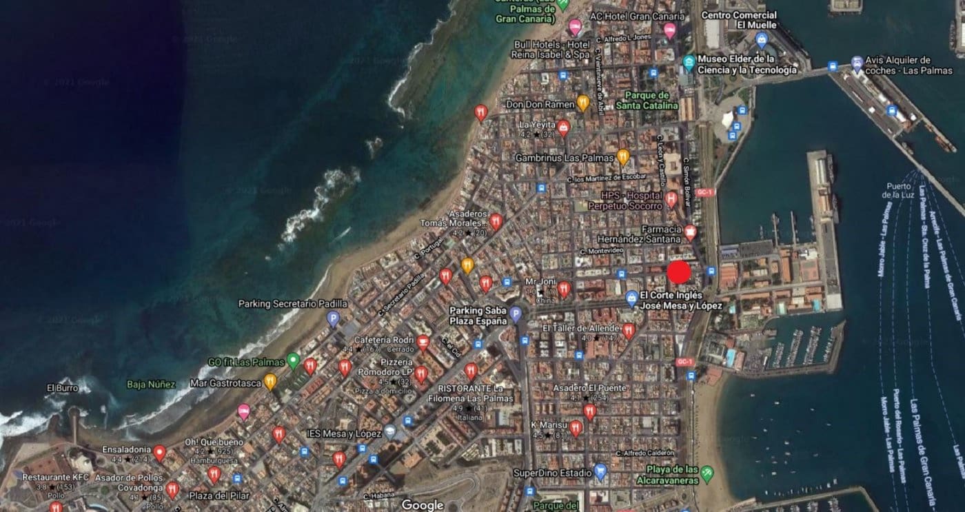 2 soverom Penthouse til salgs i Las Palmas de Gran Canaria - € 256 300 (Ref: 9119193)