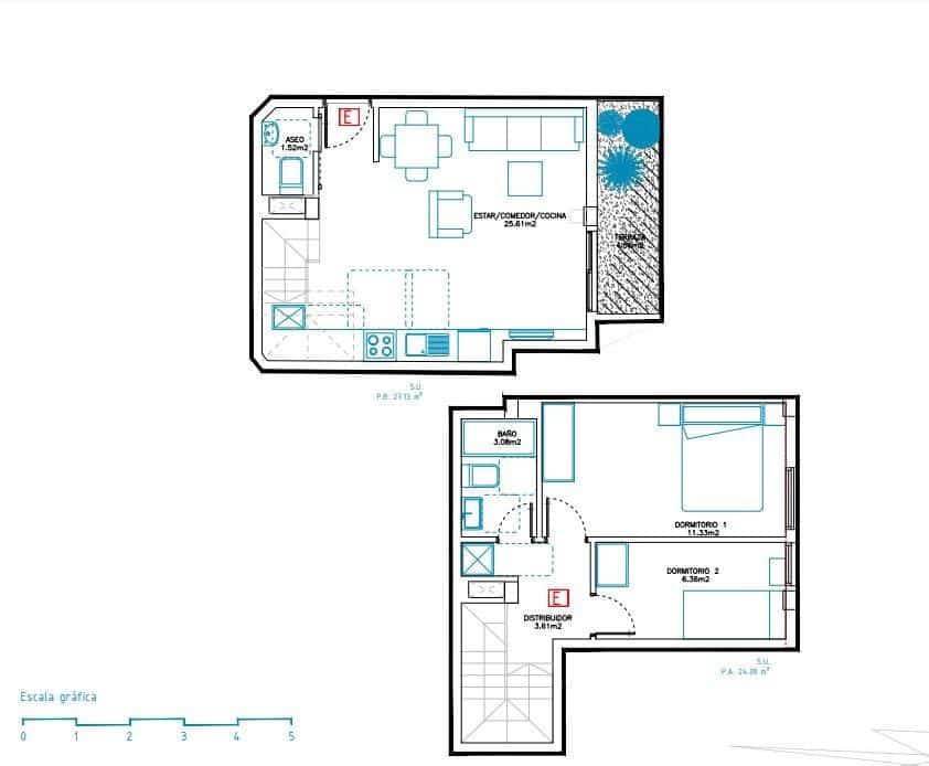 2 sypialnia Apartament na sprzedaż w Las Palmas de Gran Canaria - 246 750 € (Ref: 9119196)