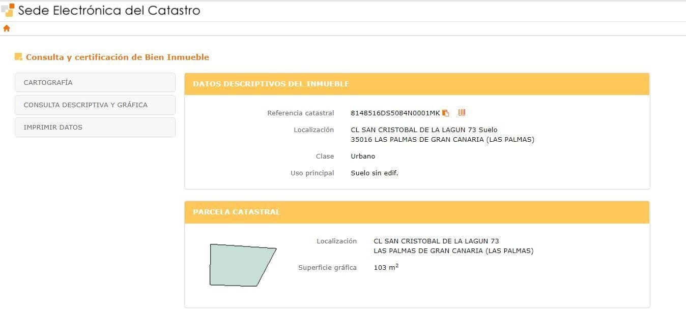 Byggetomt til salgs i Las Palmas de Gran Canaria - € 85 000 (Ref: 9119198)