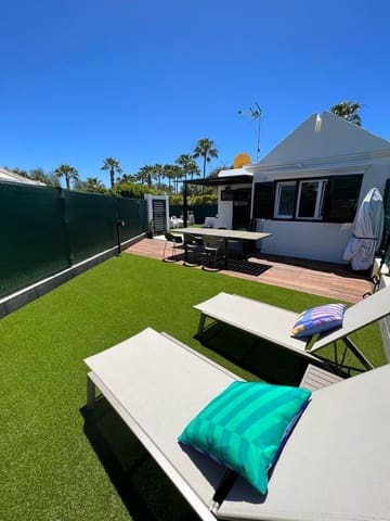 1 makuuhuone Bungalow vuokrattavana paikassa Sonneland, San Bartolomé de Tirajana mukana uima-altaan - 1 500 € (Ref: 9119231)