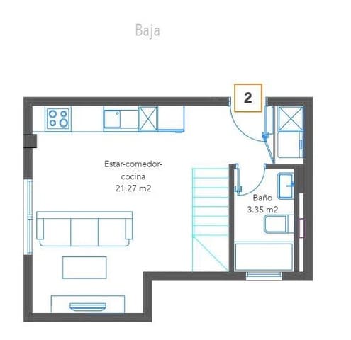 2 chambre Appartement à vendre à Alcaravaneras, Las Palmas de Gran Canaria avec garage - 260 000 € (Ref: 9119241)