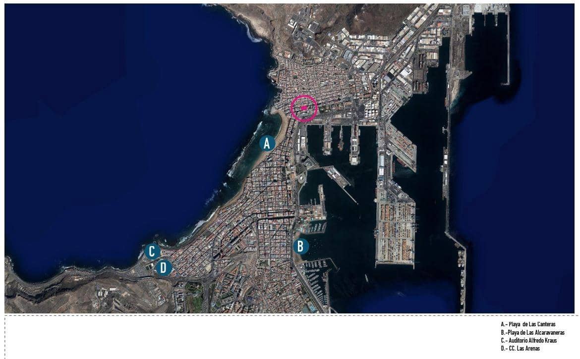 2 soveværelse Lejlighed til salg i Las Palmas de Gran Canaria med garage - € 275.000 (Ref: 9119244)