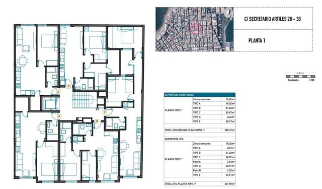 2 makuuhuone Asunto myytävänä paikassa Las Palmas de Gran Canaria - 221 000 € (Ref: 9119250)