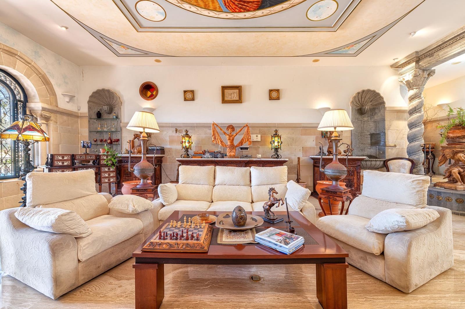 7 sypialnia Willa na sprzedaż w San Bartolome de Tirajana z basenem garażem - 3 900 000 € (Ref: 9119269)