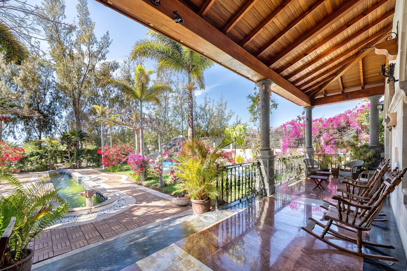 7 sypialnia Willa na sprzedaż w San Bartolome de Tirajana z basenem garażem - 3 900 000 € (Ref: 9119269)