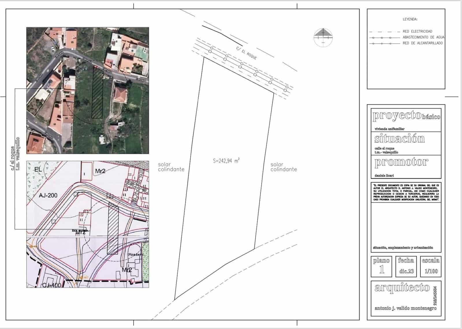 Tontti myytävänä paikassa Valsequillo - 75 000 € (Ref: 9119274)