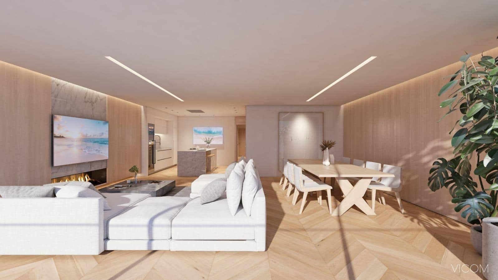 3 soveværelse Lejlighed til salg i A Coruna by med garage - € 995.000 (Ref: 9119316)