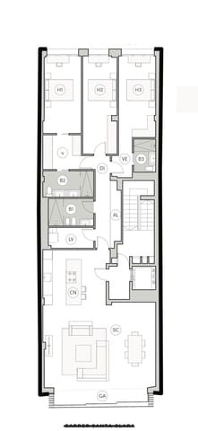 3 bedroom Flat for sale in A Coruña city - € 1,075,000 (Ref: 9119317)