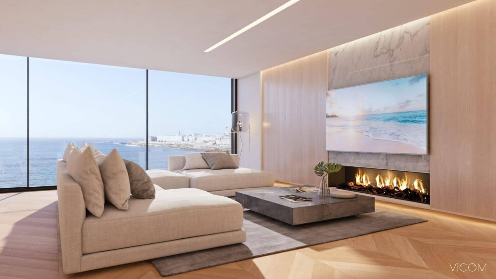 3 soveværelse Lejlighed til salg i A Coruna by - € 1.075.000 (Ref: 9119317)