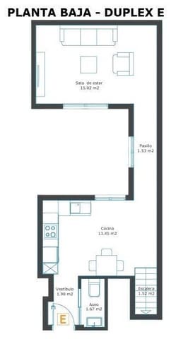 1 chambre Appartement à vendre à Guanarteme, Las Palmas de Gran Canaria - 195 000 € (Ref: 9119368)