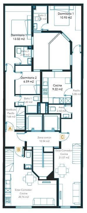 2 quarto Apartamento para venda em Las Palmas de Gran Canaria - 260 000 € (Ref: 9119371)