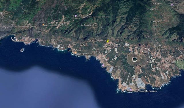 Building Plot for sale in Los Silos - € 88,900 (Ref: 9119398)