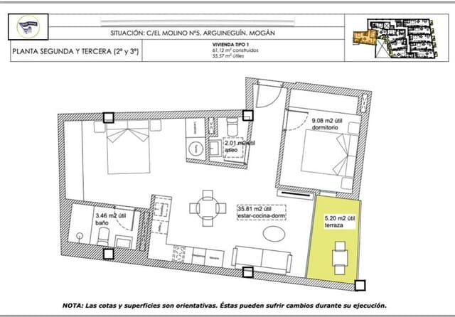 Studio til salg i Mogán - € 191.000 (Ref: 9119422)