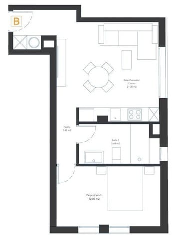 1 chambre Appartement à vendre à Las Palmas de Gran Canaria - 225 000 € (Ref: 9119425)