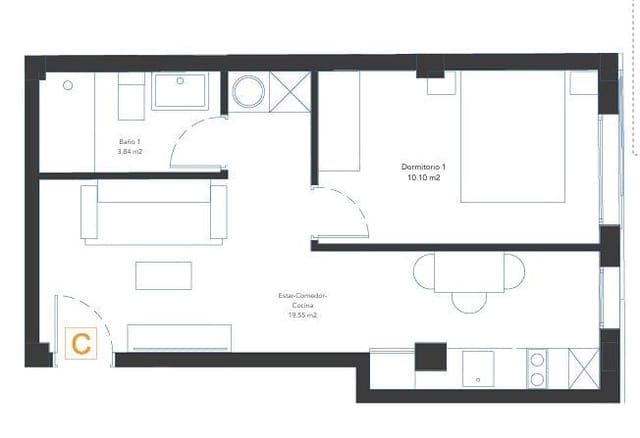 1 camera da letto Appartamento in vendita in Las Palmas de Gran Canaria - 190.000 € (Rif: 9119426)