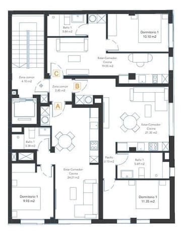 1 camera da letto Appartamento in vendita in Las Palmas de Gran Canaria - 190.000 € (Rif: 9119426)