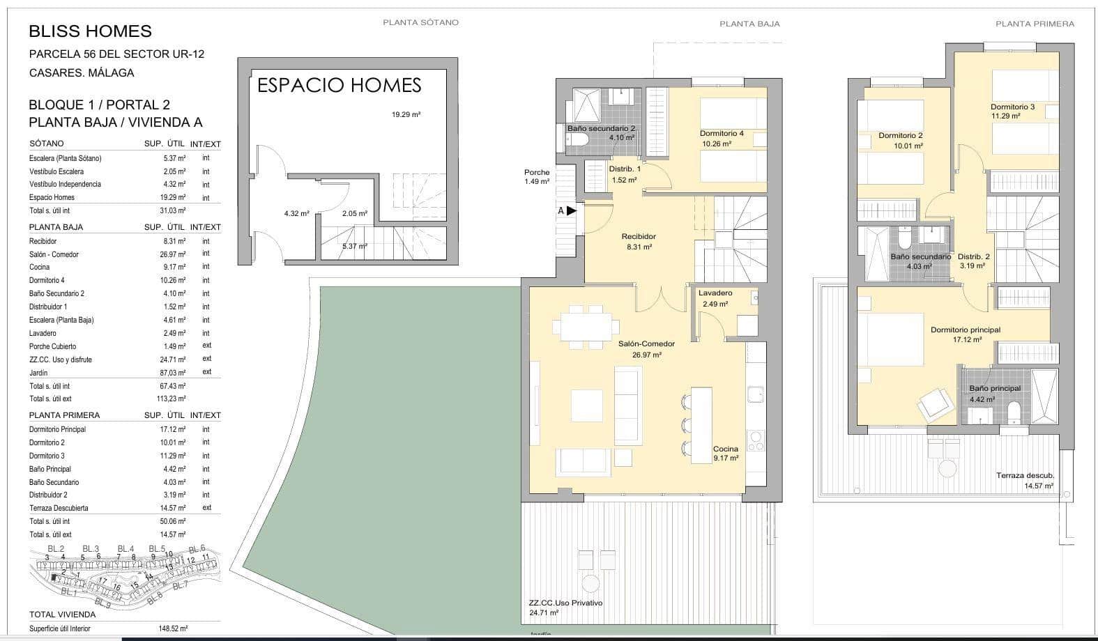 4 slaapkamer Rijtjeshuis te koop in Casares - € 381.000 (Ref: 9388341)