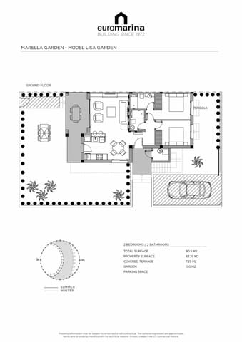 2 quarto Apartamento para venda em Ciudad Quesada, Rojales com piscina - 325 000 € (Ref: 9419598)