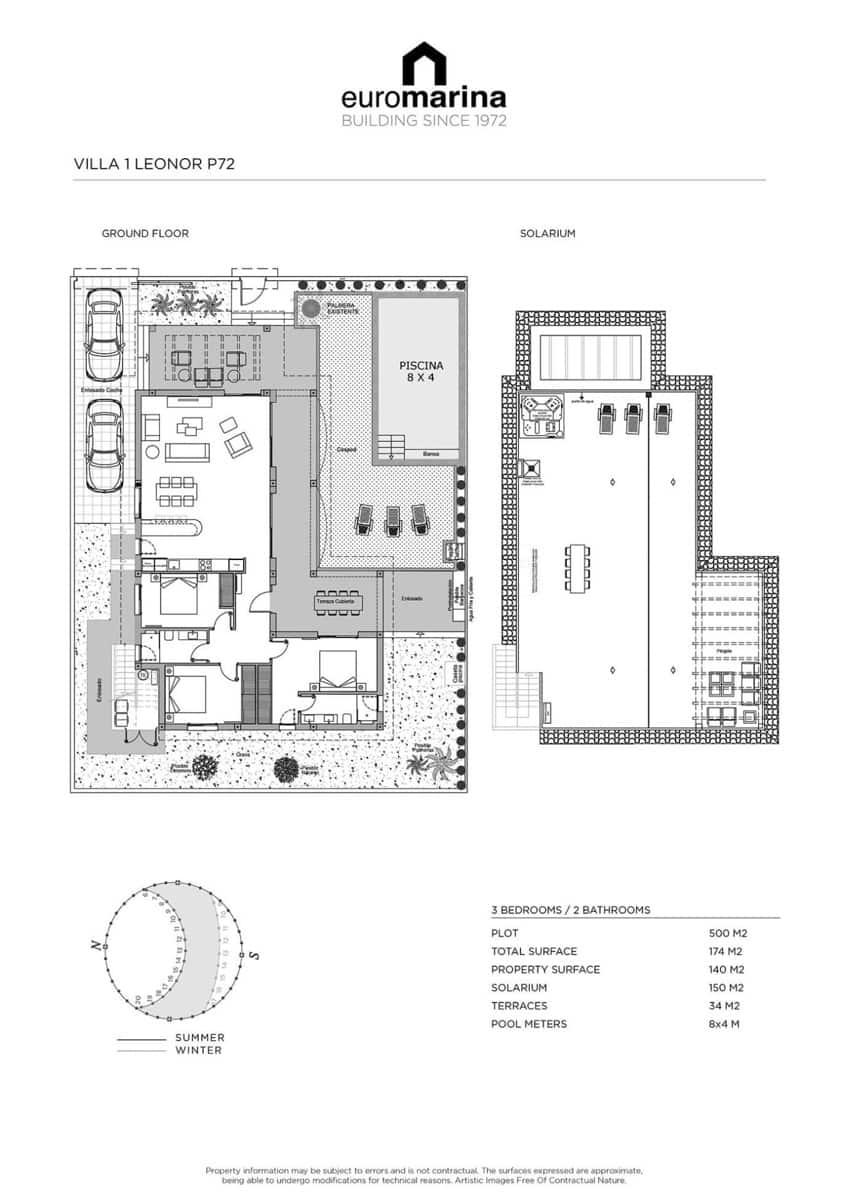 Chalet de 3 habitaciones en Ciudad Quesada en venta con garaje - 766.380 € (Ref: 9431704)