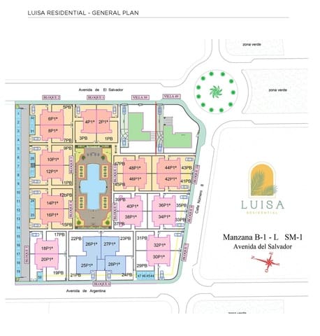 2 makuuhuone Kattohuoneisto myytävänä paikassa Ciudad Quesada, Rojales mukana uima-altaan 
autotalli - 329 000 € (Ref: 9440236)