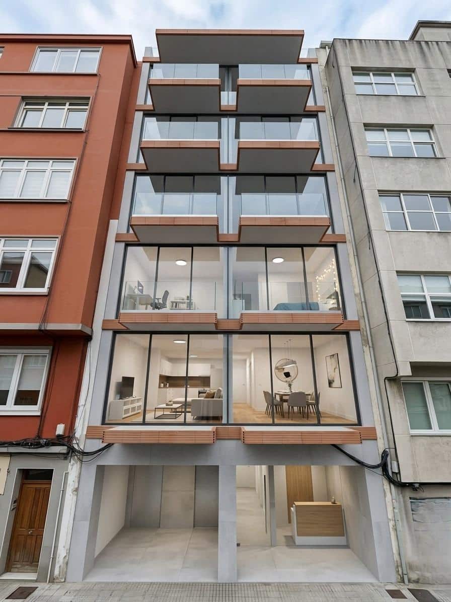 Leilighet til salgs i La Coruna by - € 600 000 (Ref: 9562061)