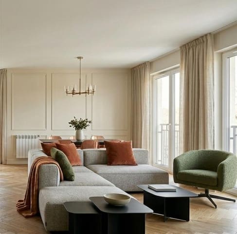 3 chambre Appartement à vendre à Trafalgar, Madrid ville - 1 820 000 € (Ref: 9868801)