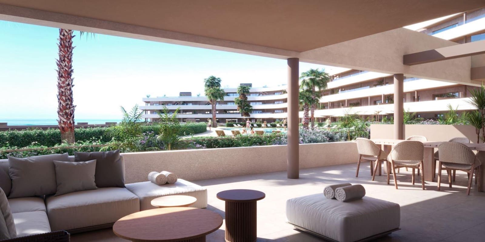 2 bedroom Flat for sale in Manilva with pool - € 389,950 (Ref: 9879169)