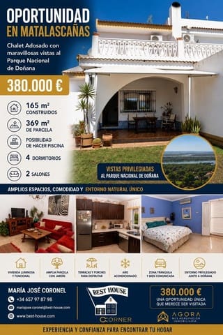 3 chambre Villa/Maison Mitoyenne à vendre à Almonte - 380 000 € (Ref: 9890563)