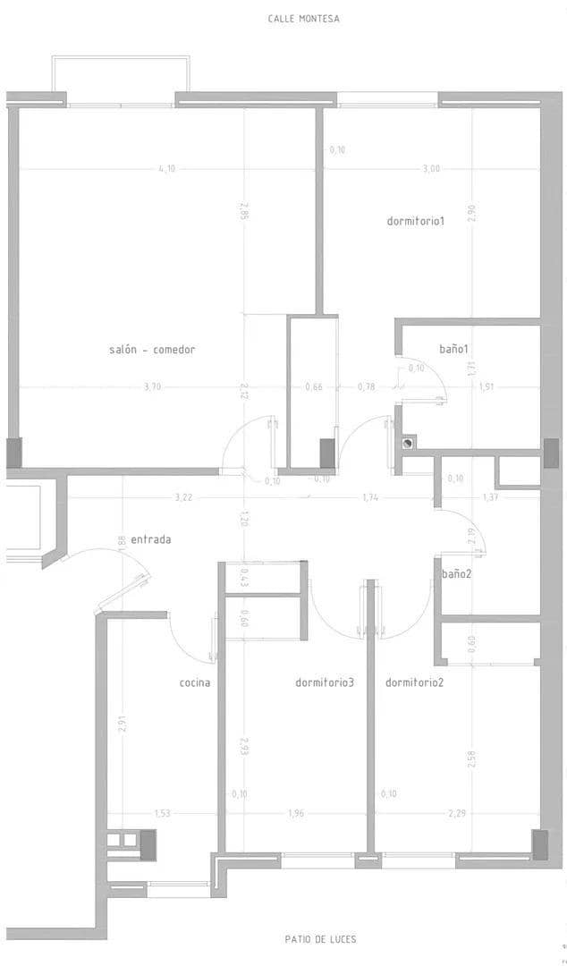 3 slaapkamer Flat te koop in Madrid stad met garage - € 935.000 (Ref: 9920598)