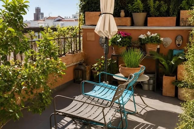 Penthouse de 2 chambres à louer à Prosperidad, Madrid ville - 2 325 € (Ref: 9920599)