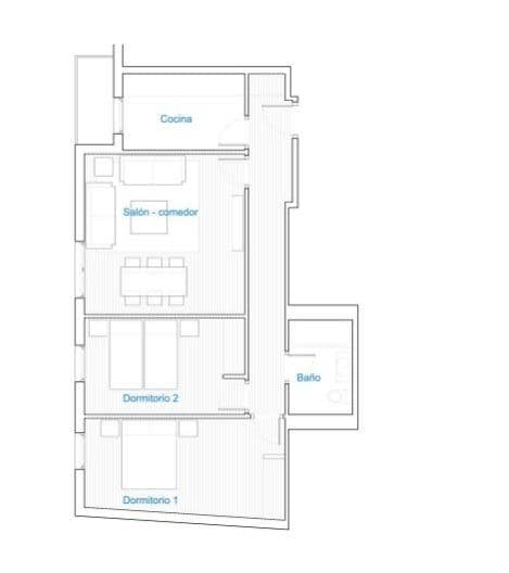 2 bedroom Flat for sale in Villamediana de Iregua - € 170,000 (Ref: 9936547)