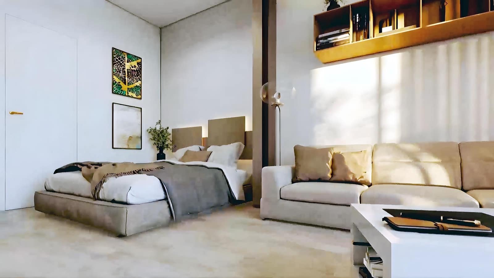1 soverom Penthouse til salgs i Torrevieja med svømmebasseng - € 209 350 (Ref: 9966776)